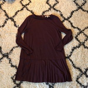 LOFT Petite Drop Waist Dress